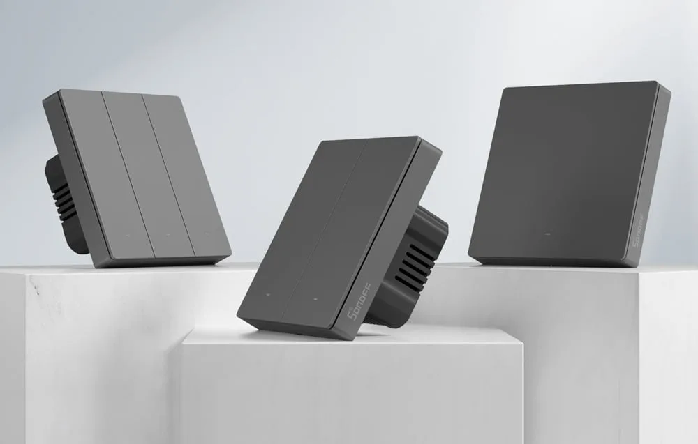 Nutikas seinalüliti Sonoff M5 3C kolmekanaliline, Wi-Fi