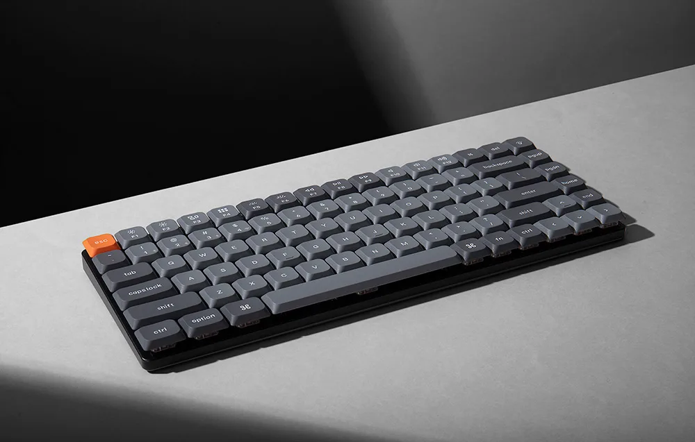 Vahetatavate klahvikatte ja mitme seadistusega Keychron K3 Max mehaaniline klaviatuur