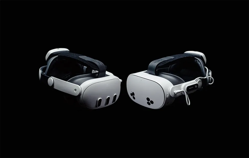Meta Quest akurihm BOBOVR E3 PRO külgvaates