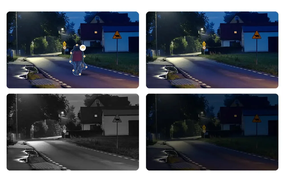 IMOU Cruiser SC öövaatega LED-tuledega väliks turvakaamera