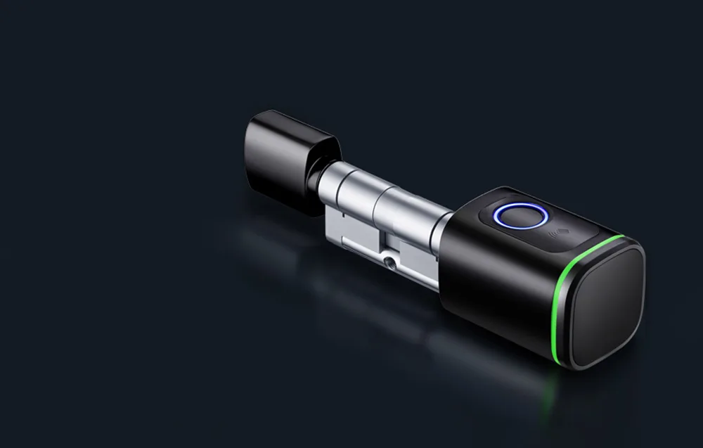 Nutikas uksesilinder patarei ja USB-laadimisega