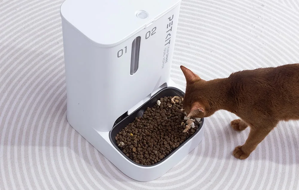 Vooluvõrgu ja patareidega töötav toidudispenser PetKit