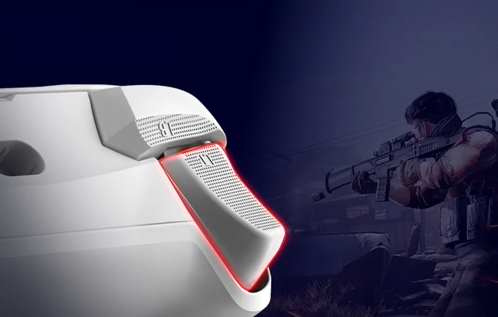 GameSir G7 HE ergonoomiline disain