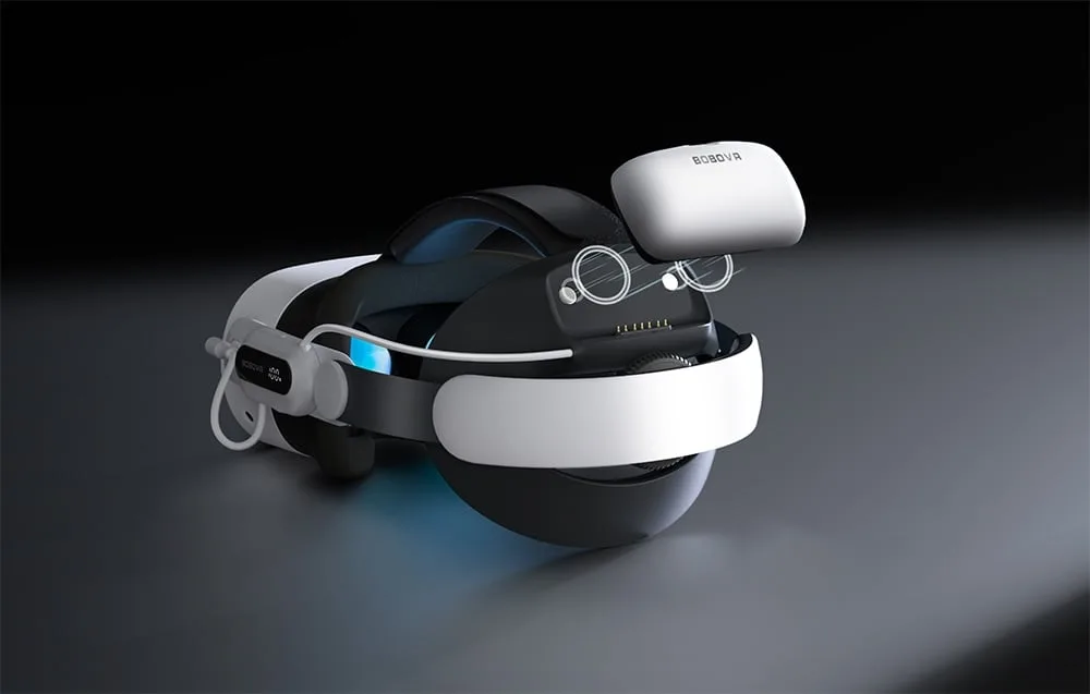 Magnetilise akuvahetusega Meta Quest akurihm BOBOVR E3 PRO