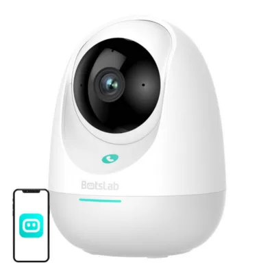 360° pöörlev siseruumide turvakaamera Botslab C213 3MP (öönägemine, kahesuunaline heli, pilve- ja SD-salvestus)