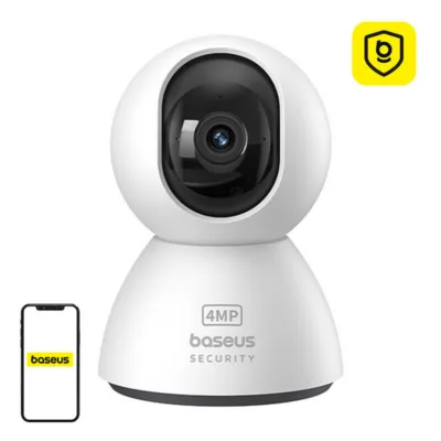 3K sisevalvekaamera Baseus P1, valge, Wi-Fi