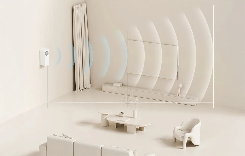 Nutikas kohalolekuandur Meross MS600 paigaldusalusel