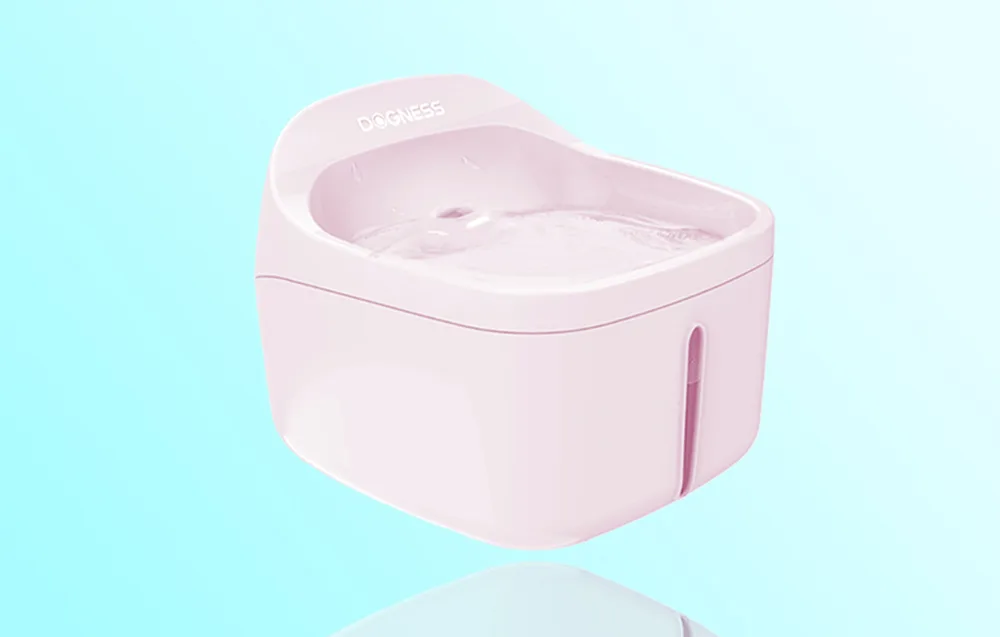 Dogness D01 Pink nutikas lemmiklooma veedosaator roosadena esivaates