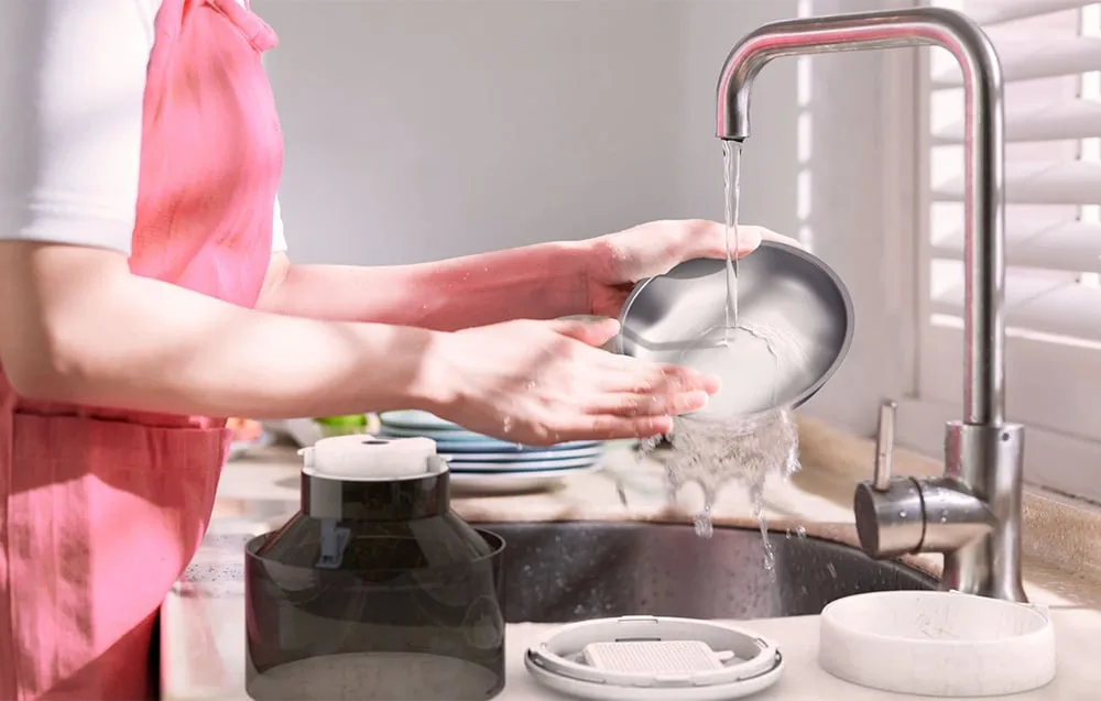 ABS-plastikust pestav kauss ja lihtne hooldus