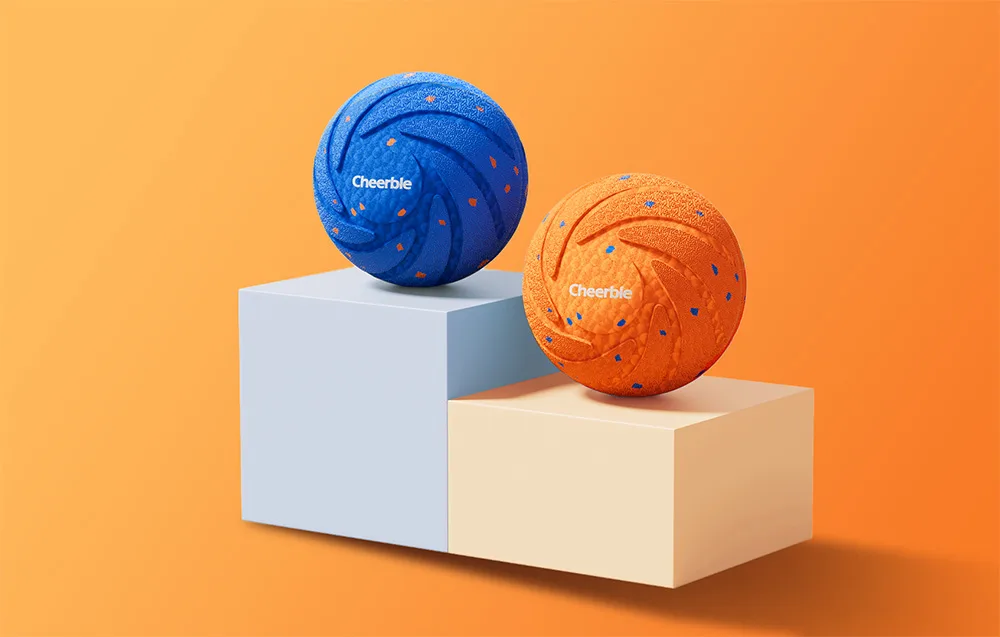 Nutikas koerapall Cheerble Wicked Ball Air oranž USB-C
