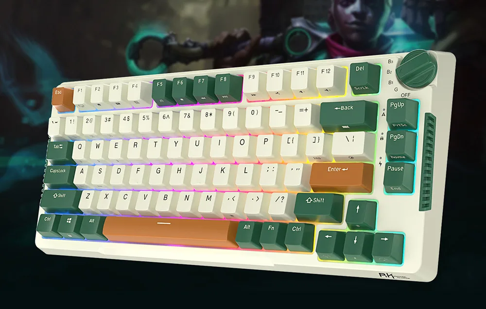 Royal Kludge RKH81 RGB valgustuse seadistamine rakenduses
