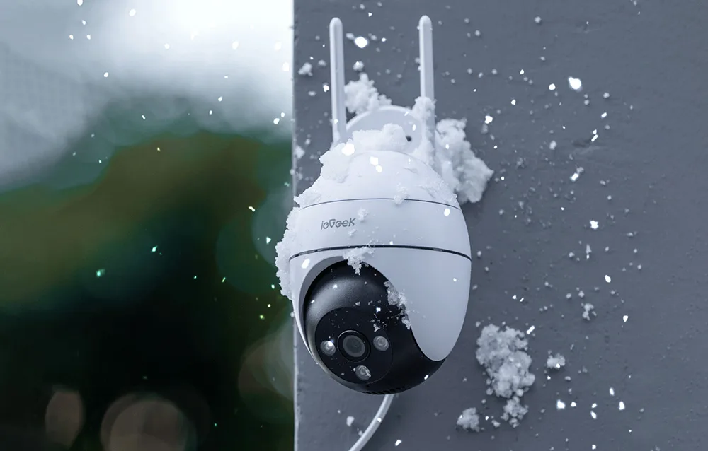 Välikaamera WiFi ühendusega, SD-kaardi ja pilveteenuse võimalustega