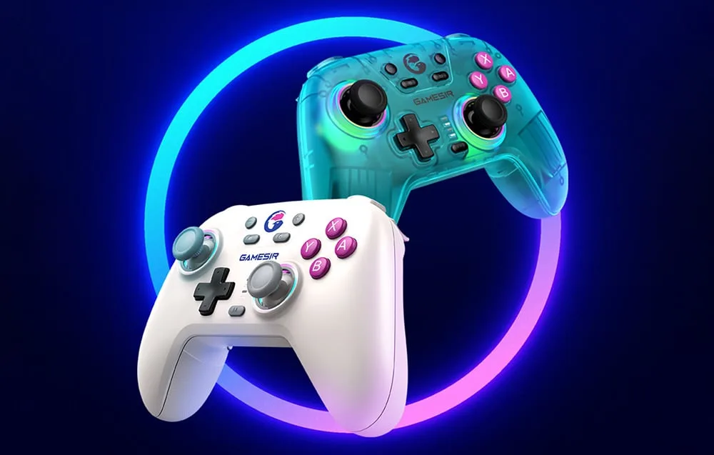 GameSir T4n mängupult koos RGB valgusefektidega