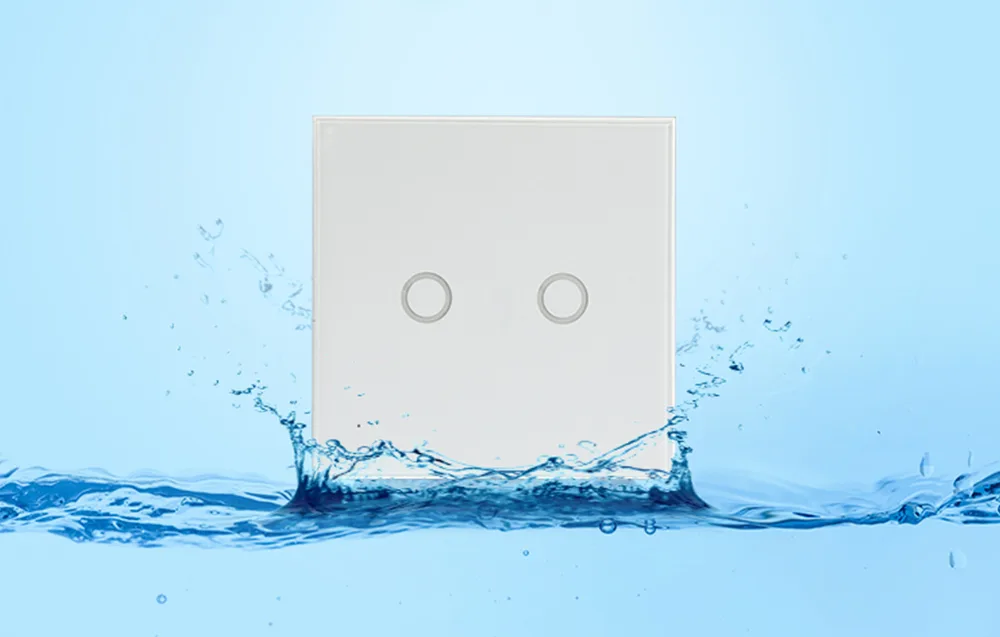 WiFi valguslüliti koos ikoonidega Alexa, Google Home ja teiste nutikodu süsteemidega