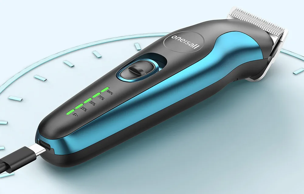 Juhtmevaba karvalõikur - aku ja USB-C laadimine