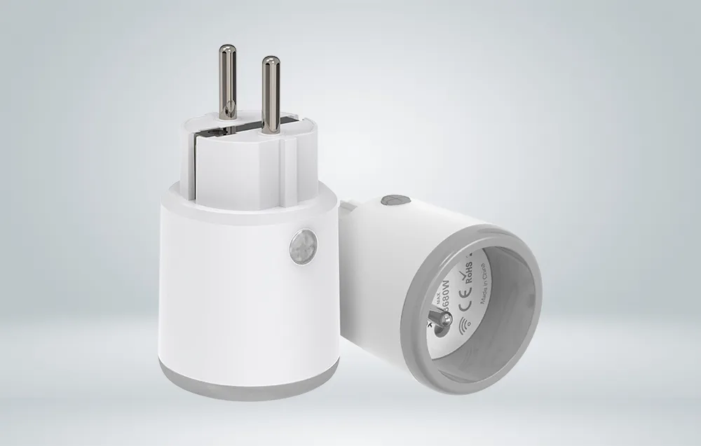 WiFi nutipistik NEO NAS-WR15W esivaates ja tagantvaates pistikupesad