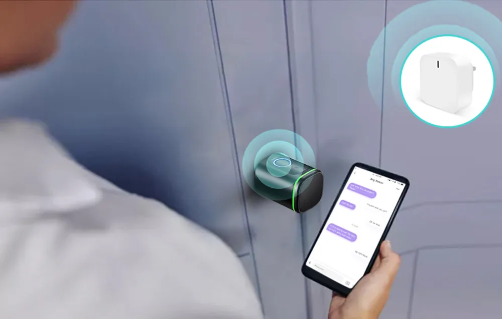 ukseluku kaugjuhtimine Tuya mobiiliäppiga