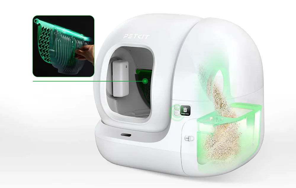 PetKit Pura MAX 2 PREMIUM vahetatavate sõelte ning detailidega