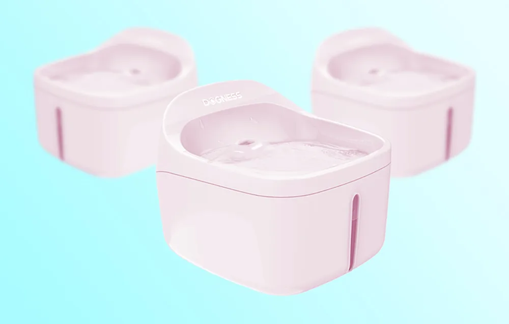 Dogness D01 Pink filtreerimissüsteem nutikas joogivee veedosaatoris