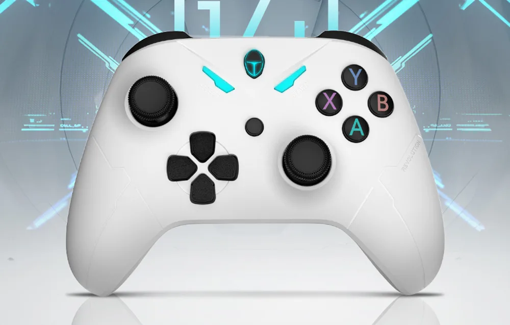Thunderobot G25 juhtmevaba gamepad valge esivaates