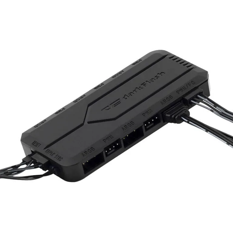 ARGB ventilaatori kontroller Darkflash RC2 (PWM, kaugjuhtimispult)