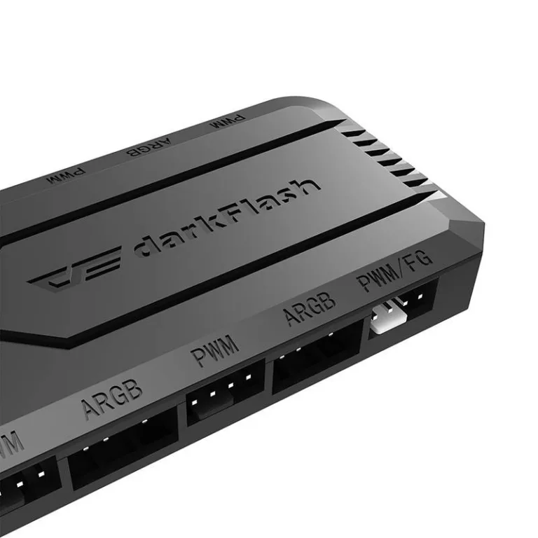 ARGB ventilaatori kontroller Darkflash RC2 (PWM, kaugjuhtimispult)