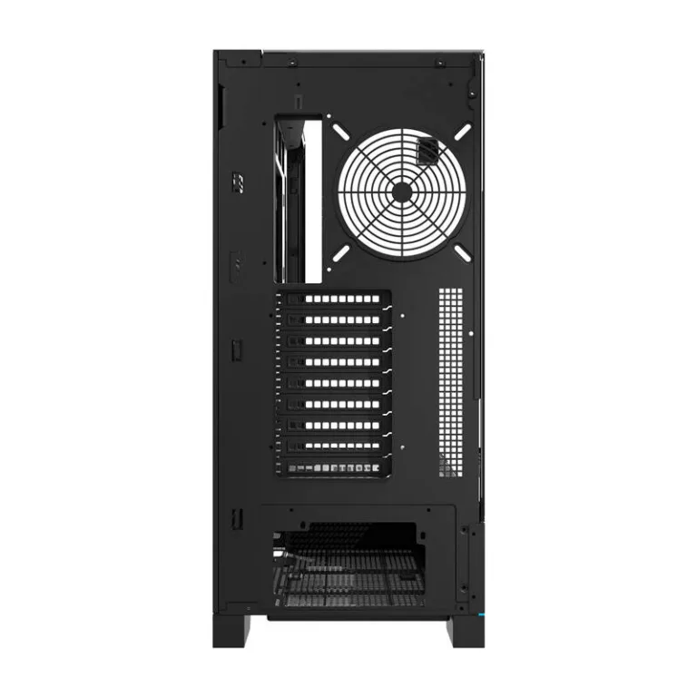 ATX arvutikorpus klaasiga Darkflash DY450L, karastatud klaas, must (ilma ventilaatoriteta)