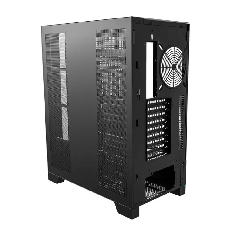 ATX arvutikorpus klaasiga Darkflash DY450L, karastatud klaas, must (ilma ventilaatoriteta)