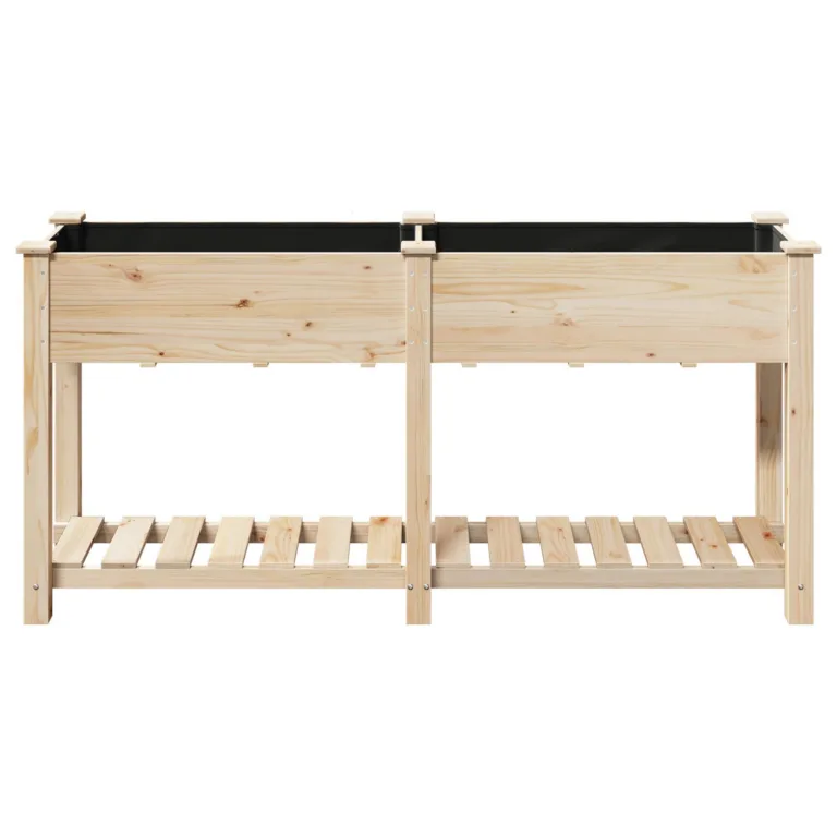 Aedade kast riiuliga 161x43x76 cm Kõva Puit Firi