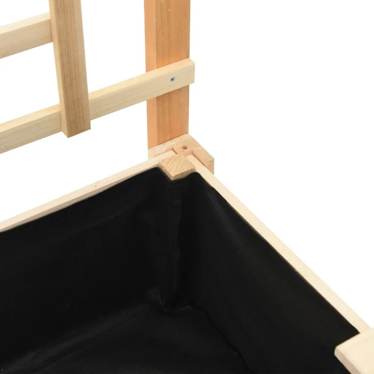 Aedade kast trellise ja riiuliga 71x37x152 cm Tugev puit kuusk