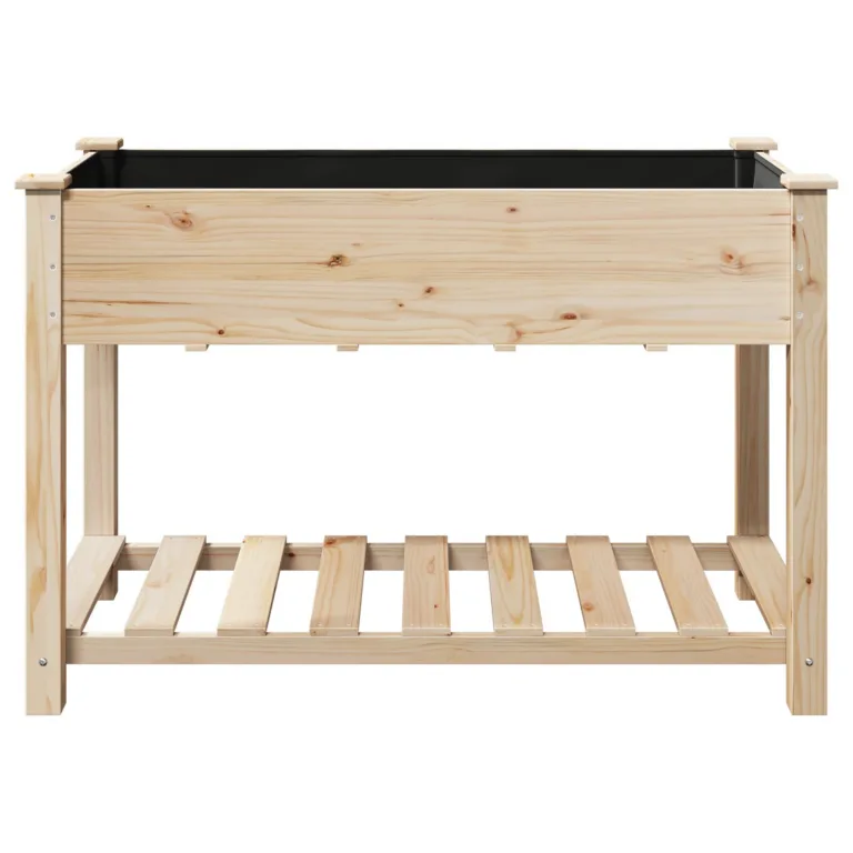 Aia Istutuskast riiuliga 115x59x76 cm Tugev Okaspuu