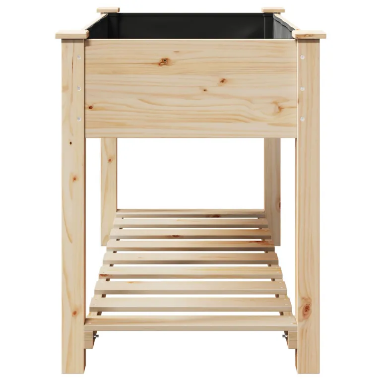 Aia Istutuskast riiuliga 115x59x76 cm Tugev Okaspuu
