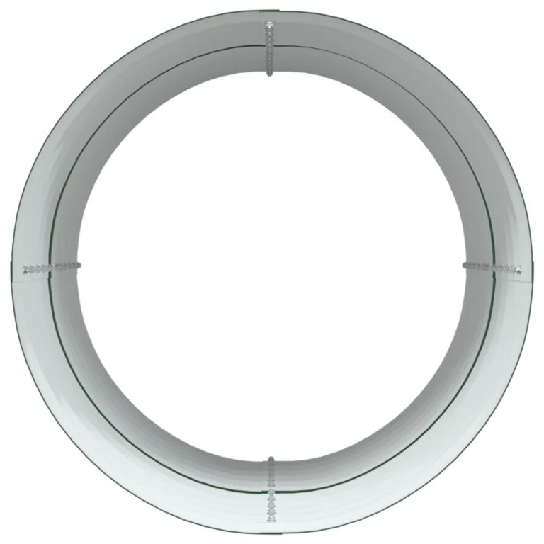 Aianduse Tõstetud Peenar Roheline 80x80x81 cm Galvaniseeritud Teras