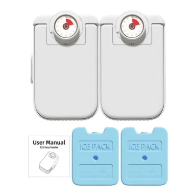 Ajastatav toidudosaatja Petwant F22D jääpakiga, 350 ml