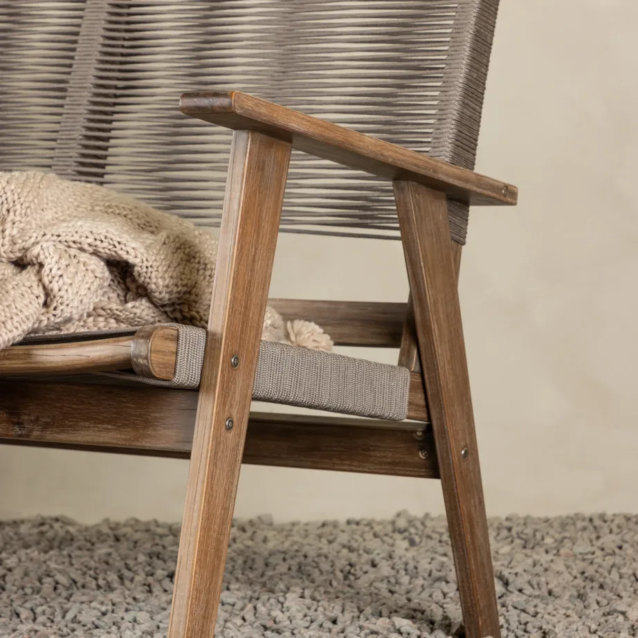 Akaatsiapuidust 2-kohaline aiadiivan Little John, pruun, 6994-076 – 7