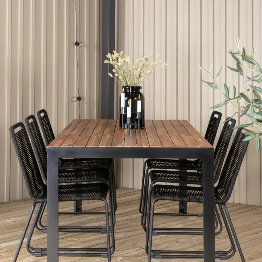 Akaatsiast aia söögilaua komplekt BoIS Lindos, GR21945 – 5