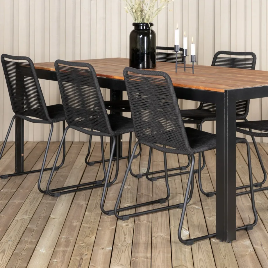 Akaatsiast aia söögilaua komplekt BoIS Lindos, GR21945 – 6