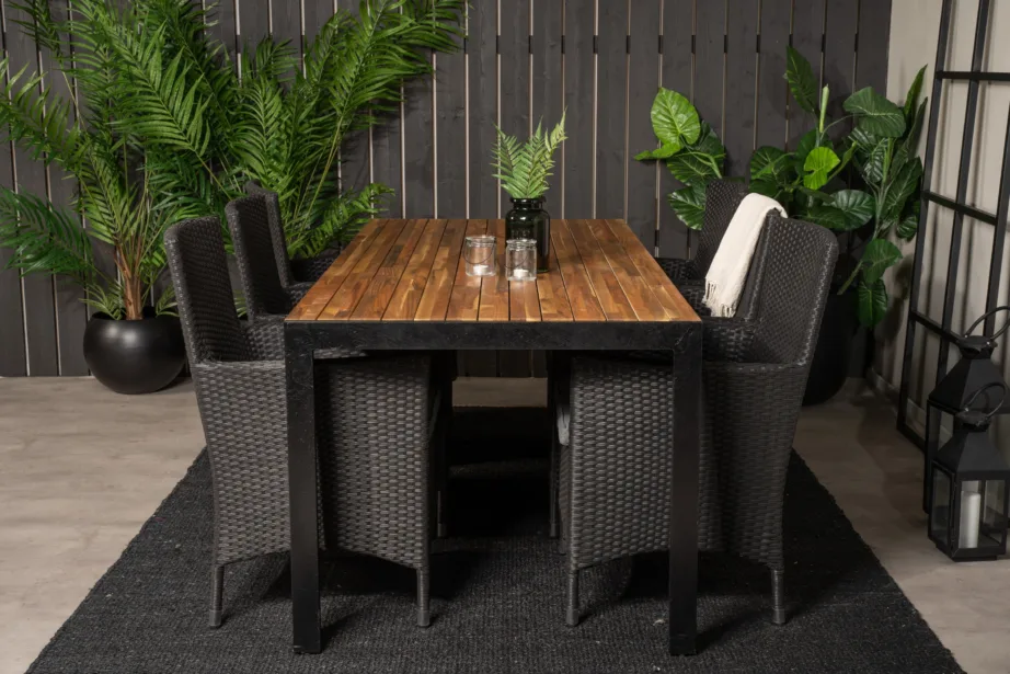 Akaatsiast aia söögilaua komplekt Bois, GR18371 – 6