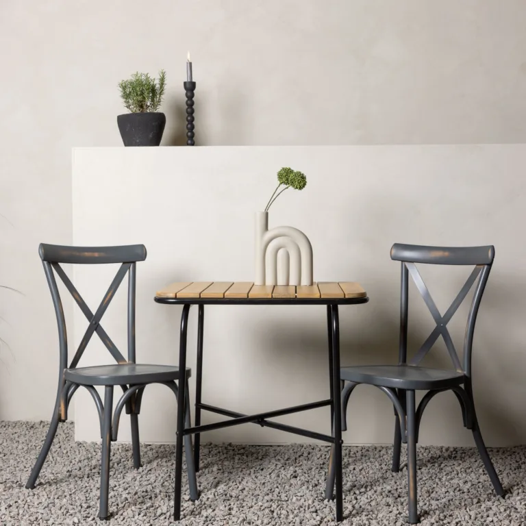 Akaatsiapuidust aia söögilaua komplekt Holmbeck, GR23390 GR23390