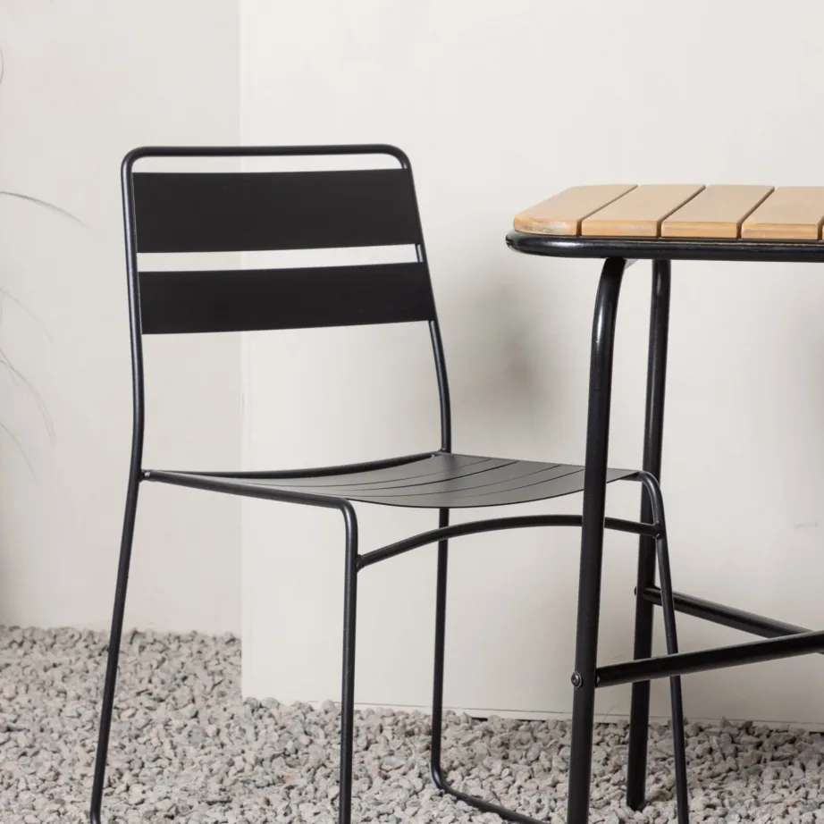 Akaatsiapuidust aia söögilaua komplekt Holmbeck, GR23387 – 7