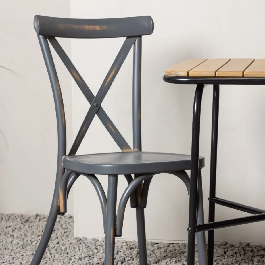 Akaatsiapuidust aia söögilaua komplekt Holmbeck, GR23390 – 7