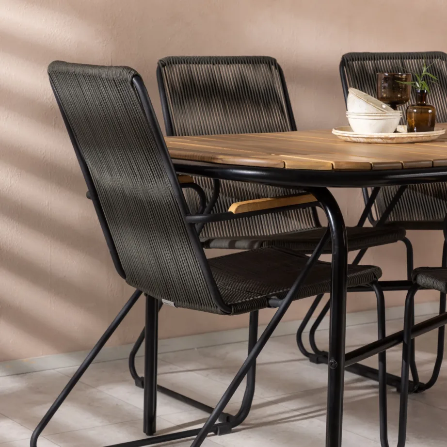 Akaatsiast aia söögilaua komplekt Holmbeck, GR23393 – 7