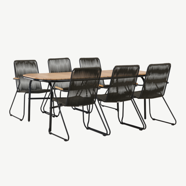 Akaatsiast aia söögilaua komplekt Holmbeck, GR23393 GR23393