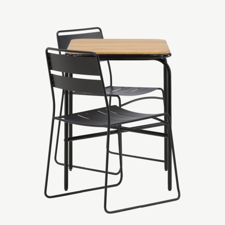 Akaatsiapuidust aia söögilaua komplekt Holmbeck, GR23387 GR23387