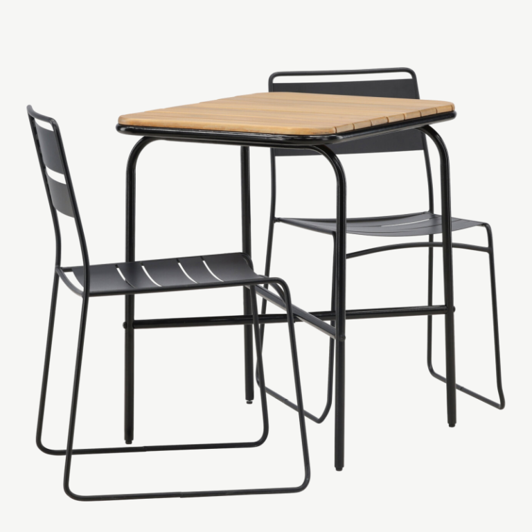 Akaatsiapuidust aia söögilaua komplekt Holmbeck, GR23387 GR23387