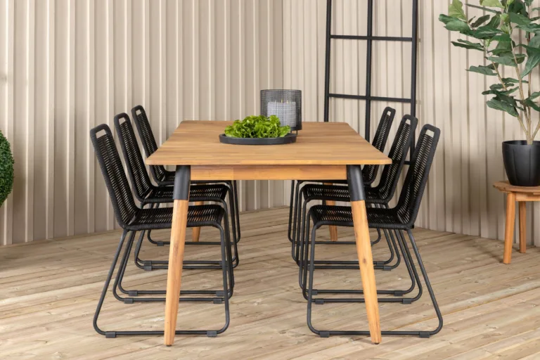 Akaatsiast aia söögilaua komplekt Julian/Lindos, GR21334 GR21334