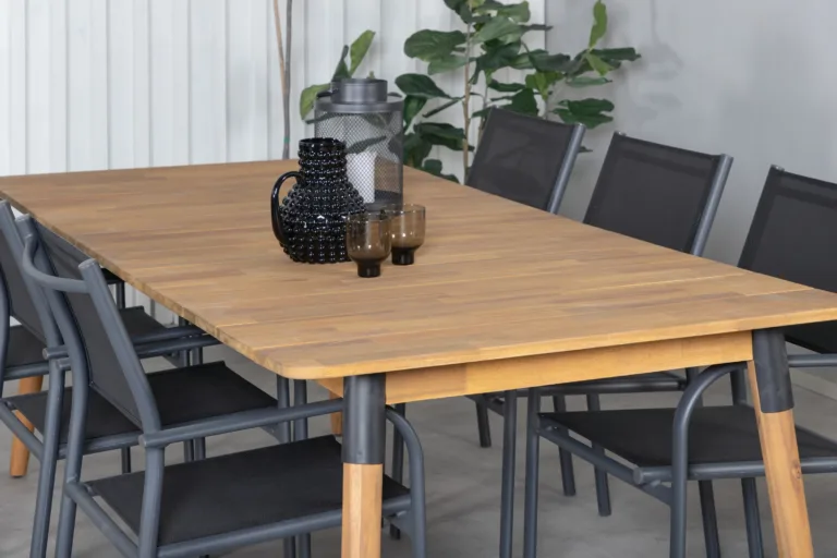 Akaatsiapuidust aia söögilaua komplekt Julian, GR21332 GR21332