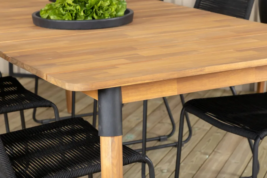 Akaatsiast aia söögilaua komplekt Julian/Lindos, GR21334 – 8