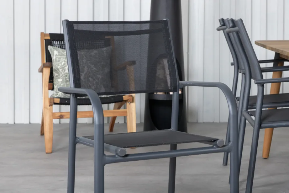 Akaatsiapuidust aia söögilaua komplekt Julian, GR21332 – 8