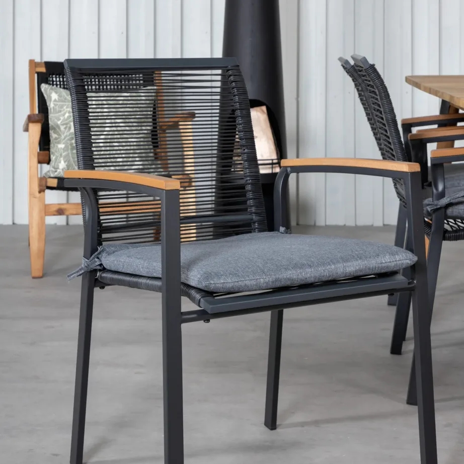 Akaatsiapuidust aia söögilaua komplekt Julian, GR21320 – 7